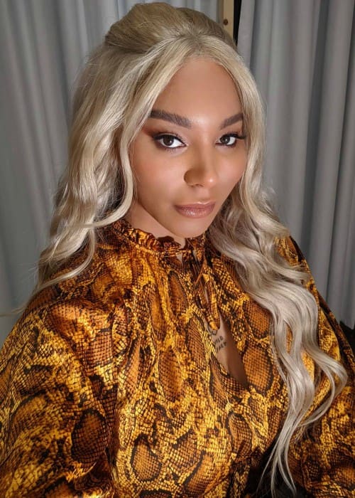 Munroe Bergdorf in a selfie as seen in October 2019