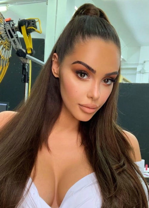 Nabilla Benattia in an Instagram post as seen in September 2019