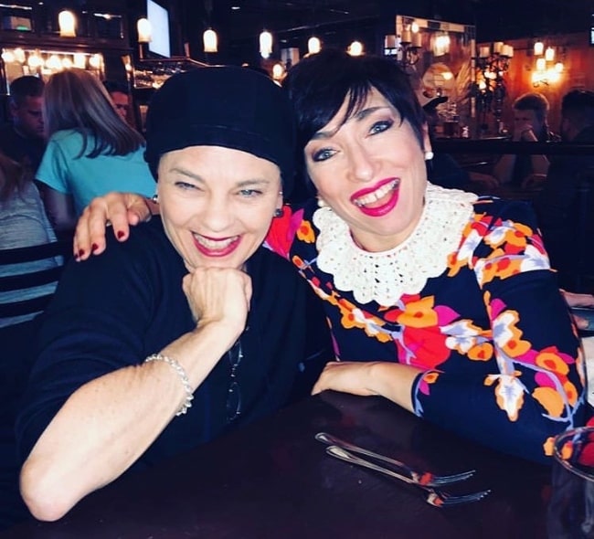 Naomi Grossman (Right) as seen while posing for a picture along with Tracee Lee Cocco in Ogden, Weber County, Utah, United States in June 2019