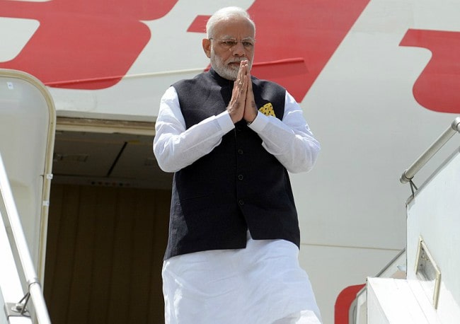 Narendra Modi as seen in November 2018