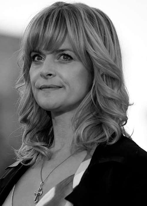 Nastassja Kinski as seen in a black-and-white picture in September 2011