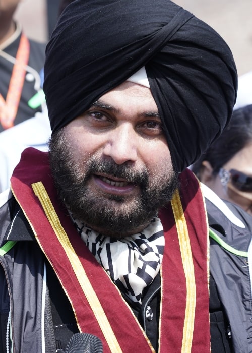Navjot Singh Sidhu as seen in a picture taken at World Heritage Cuisine Summit & Food Festival on October 12, 2018