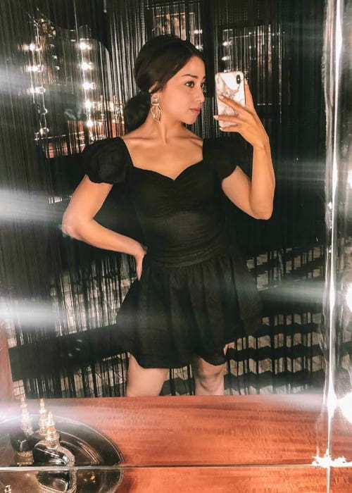 Nikita Willy in a selfie in June 2019