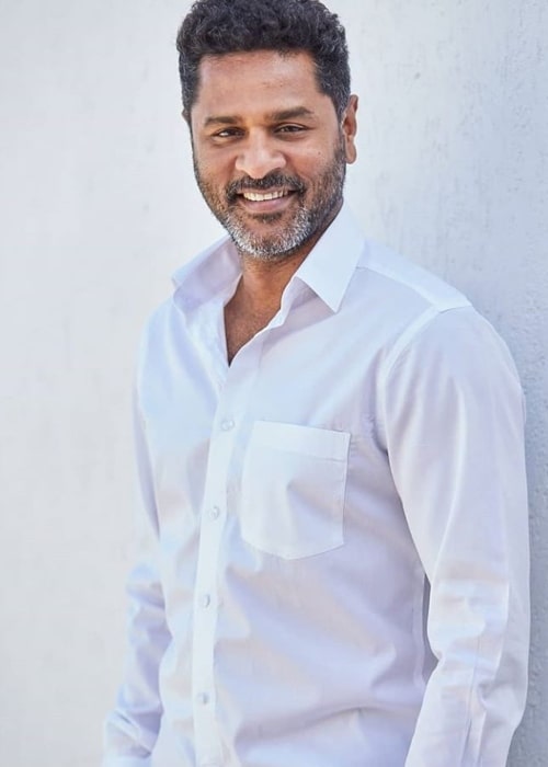 Prabhu Deva as seen in a picture taken in April 2019