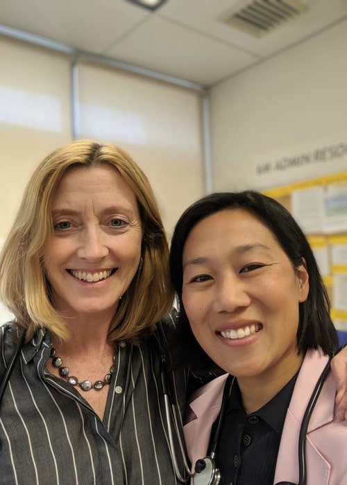 Priscilla Chan (Right) and Meg McNamara in a selfie in October 2019