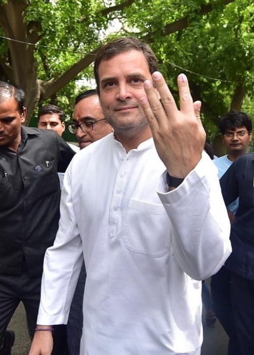Rahul Gandhi as seen in a picture taken on May 2019