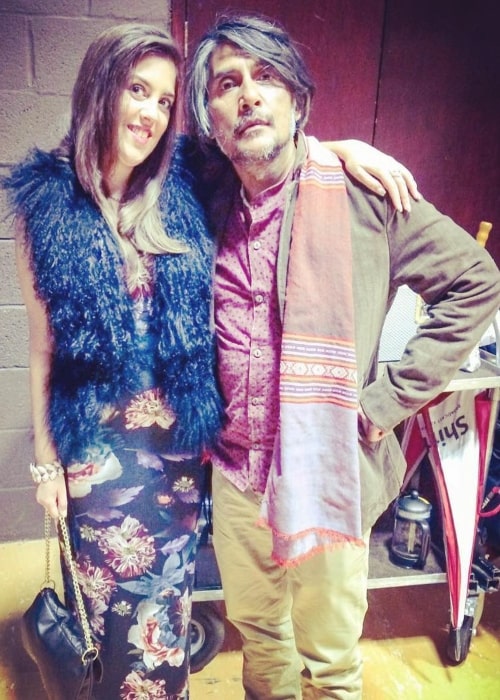 Ramon Tikaram as seen in a picture taken with writer and performer Camille Jade Ucan in October 2018
