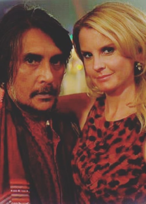 Ramon Tikaram as seen in a picture with his co-star Anna Morris from Lee and Dean in April 2018
