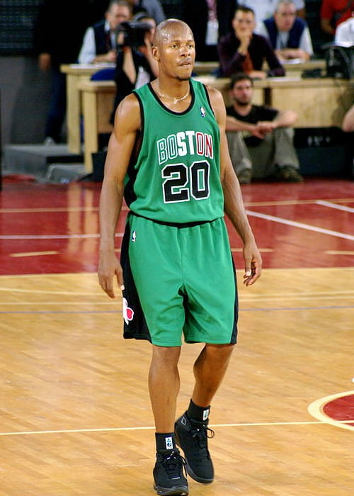 Ray Allen during a match as seen in October 2007