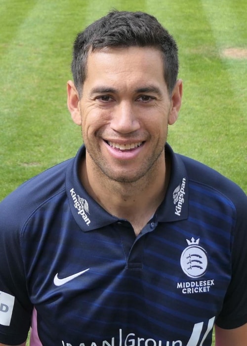 Ross Taylor as seen in a picture taken Lord's Cricket Ground in London, England in April 2019