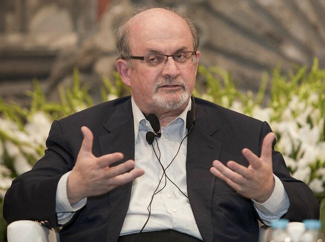 Salman Rushdie as seen in October 2014