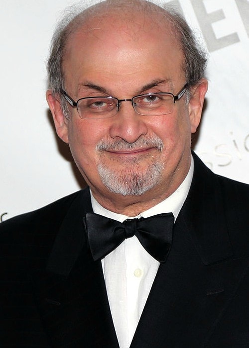 Salman Rushdie during an event in May 2014