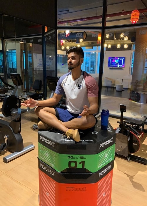 Shreyas Iyer as seen in a picture taken at DNA 360, Mumbai in October 2019