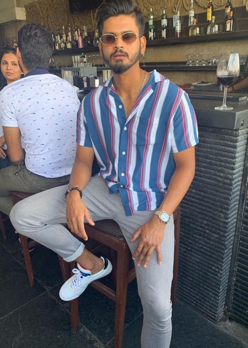 Shreyas Iyer as seen in a picture taken in November 2019