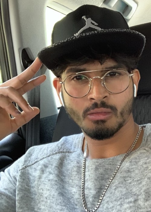 Shreyas Iyer as seen in a selfie taken in August 2019