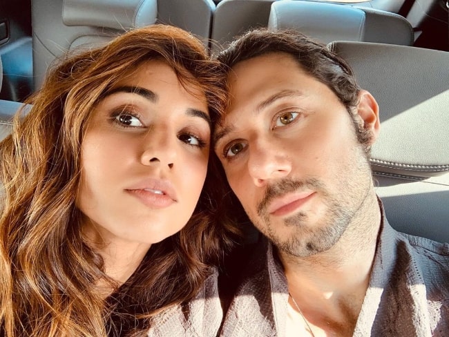 Summer Bishil as seen while taking a selfie with Hale Appleman