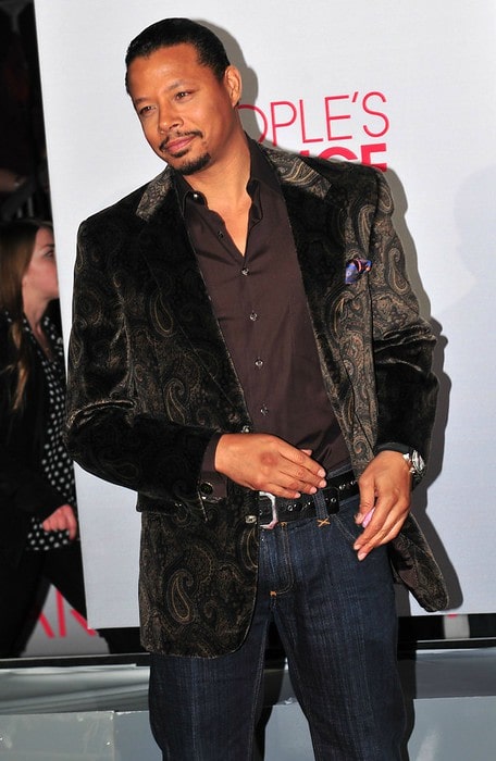 Terrence Howard at the 38th People's Choice Awards in January 2012