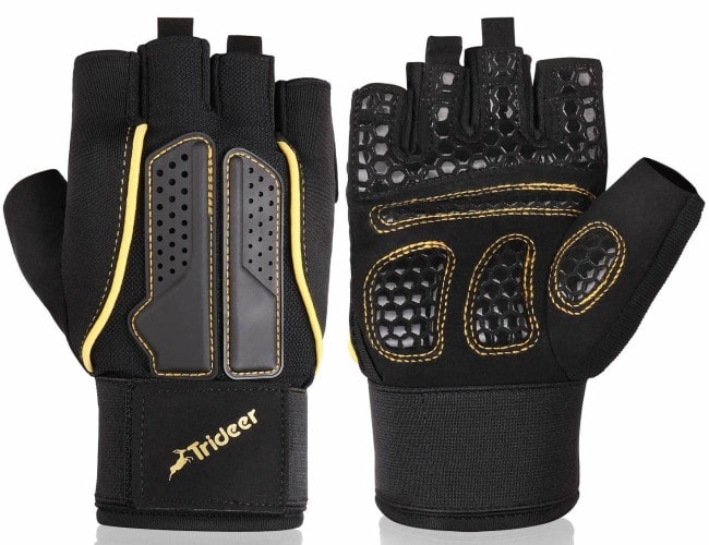 Trideer Padded Exercise Gloves