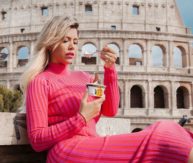 Wanda Nara in an Instagram post in July 2019