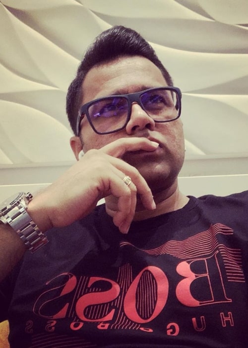 Aakash Chopra as seen in a selfie taken at the Terminal 2 Chatrapati Shivaji Terminal Mumbai in November 2019