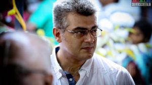Actor Ajith Kumar at voting for elections 2014
