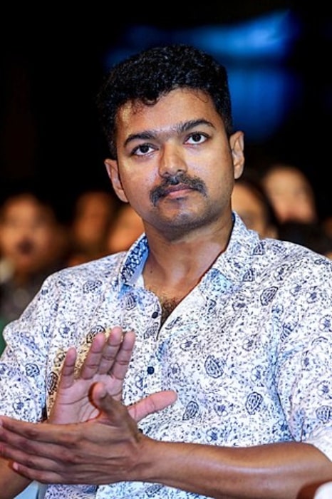 Actor Joseph Vijay at Puli Audio Launch 2015