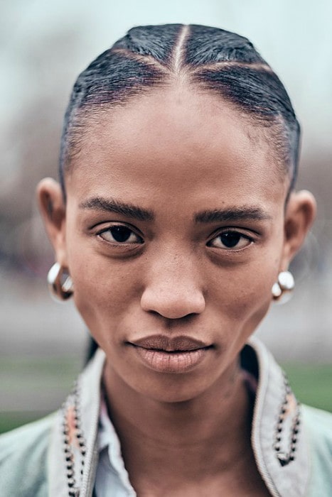 Adesuwa Aighewi at Paris Fashion Week in 2019