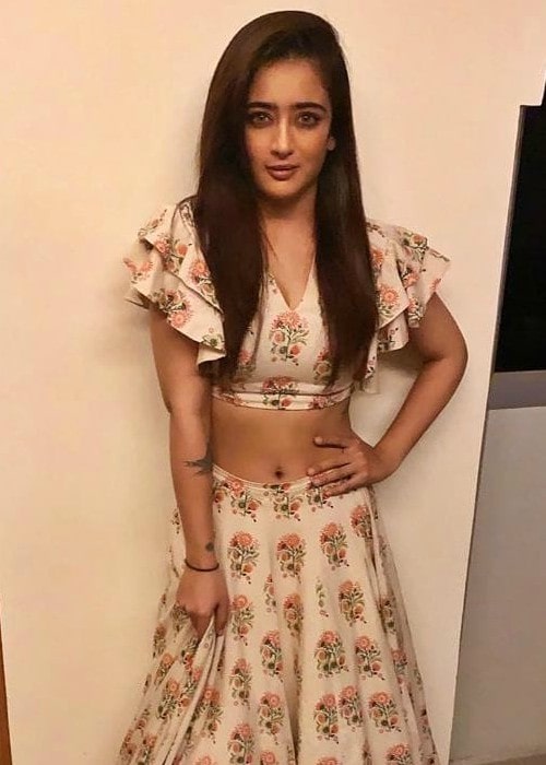 Akshara Haasan in an Instagram post as seen in November 2019