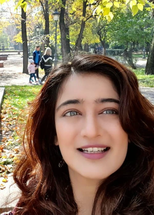 Akshara Haasan in an Instagram selfie as seen in October 2019