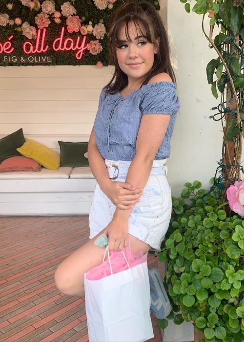 Alyssa de Boisblanc as seen while posing for the camera at FIG & OLIVE in November 2019