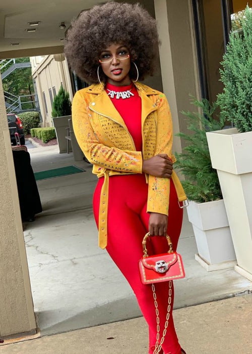 Amara La Negra in an Instagram post in October 2019