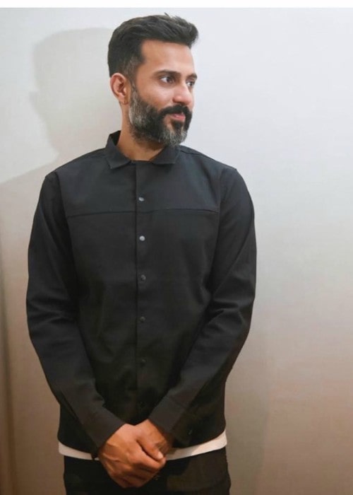 Anand Ahuja in an Instagram post in November 2019