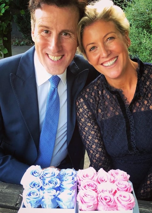 Anton du Beke as seen in a picture with his wife Hannah Summers in September 2018