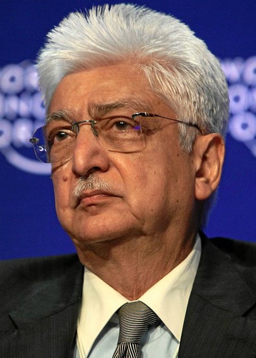 Azim Premji at the World Economic Forum in January 2009