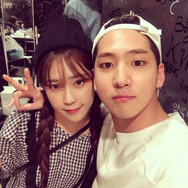 Baro as seen while taking a selfie along with his sister in March 2017