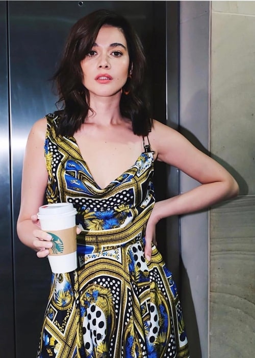 Bea Alonzo as seen with her coffee in March 2019