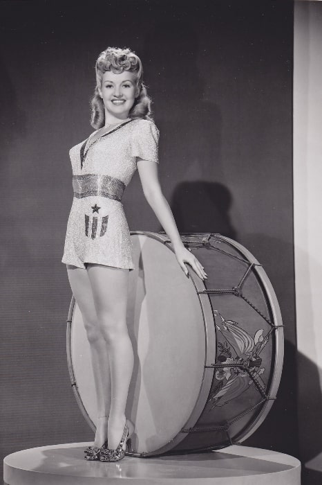 Betty Grable as seen in the June 25, 1943, issue of 'Yank, the Army Weekly', a weekly U.S. Army magazine fully staffed by enlisted men