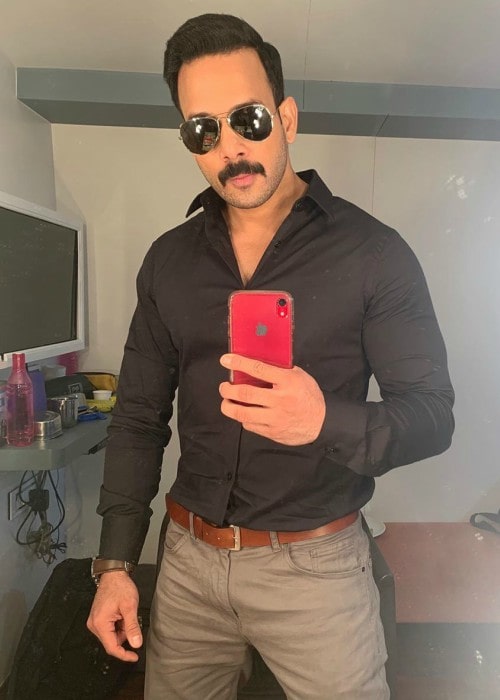 Bharath in a selfie in November 2019