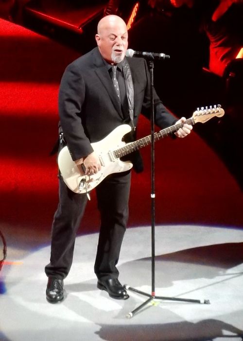 Billy Joel performing at the Madison Square Garden in 2016
