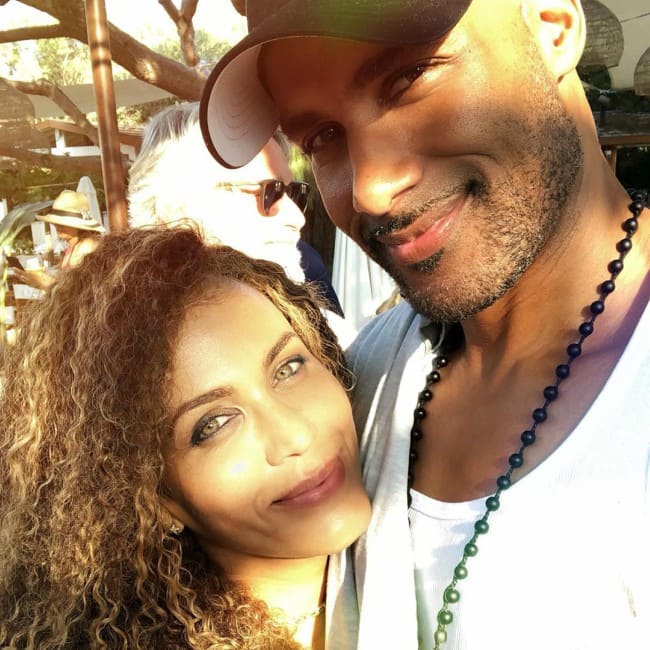 Boris Kodjoe y Nicole Ari Parker en un selfie en septiembre de 2019