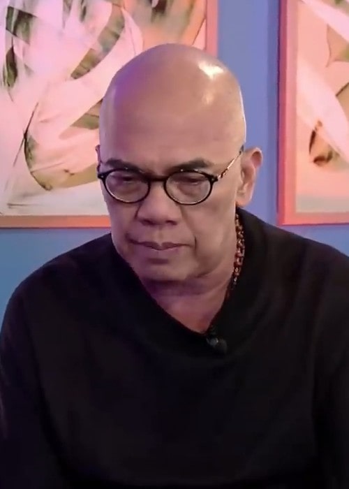 Boy Abunda during an interview as seen in December 2019