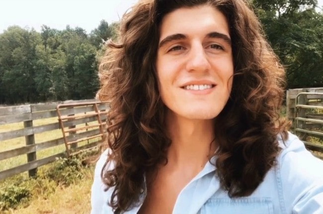 Cade Foehner in an Instagram selfie as seen in August 2019