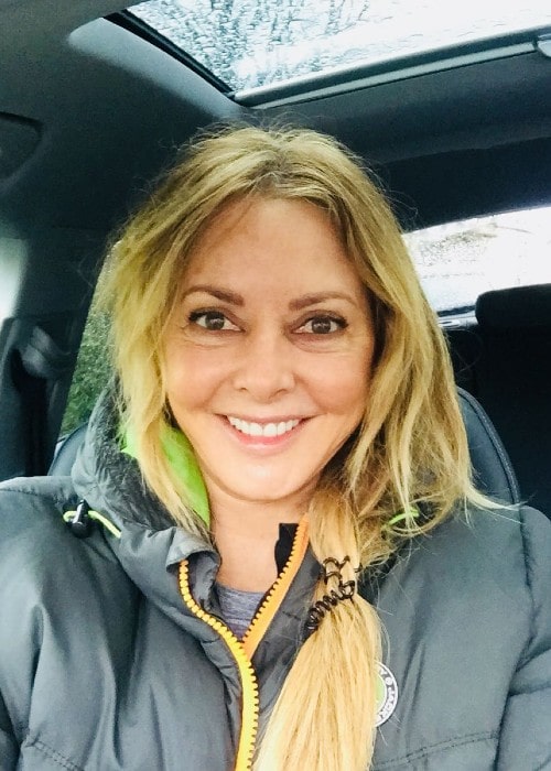 Carol Vorderman as seen in April 2018