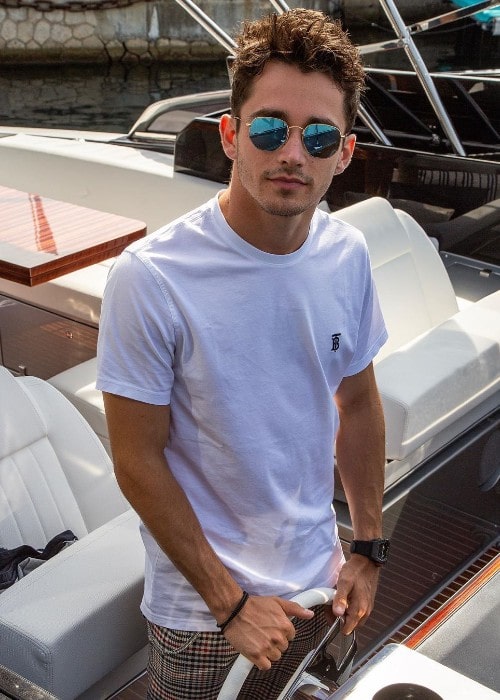 Charles Leclerc as seen in September 2019