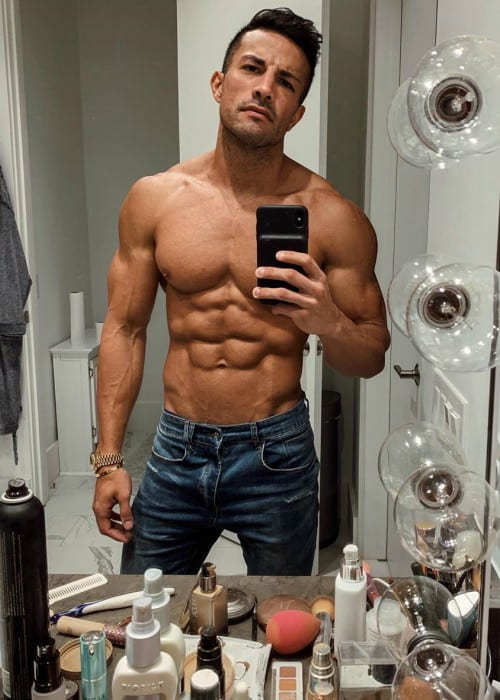 Christian Guzman in a selfie in June 2019