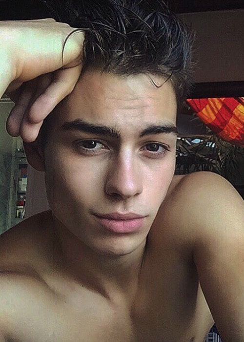 Corentin Huard in an Instagram selfie as seen in July 2015