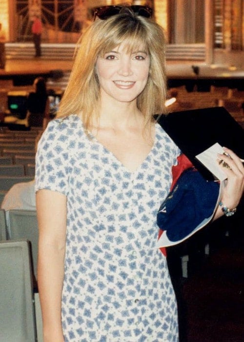 Crystal Bernard at the Emmy rehearsal in September 1994