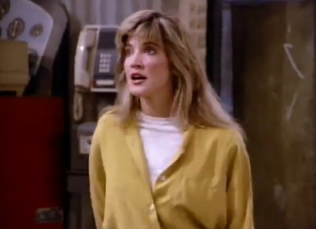 Crystal Bernard in a still from the TV show Wings