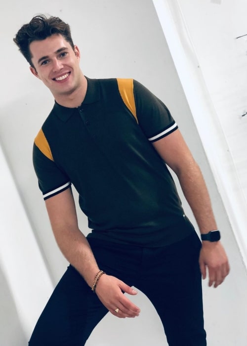 Curtis Pritchard as seen in a picture taken in Liverpool in September 2019