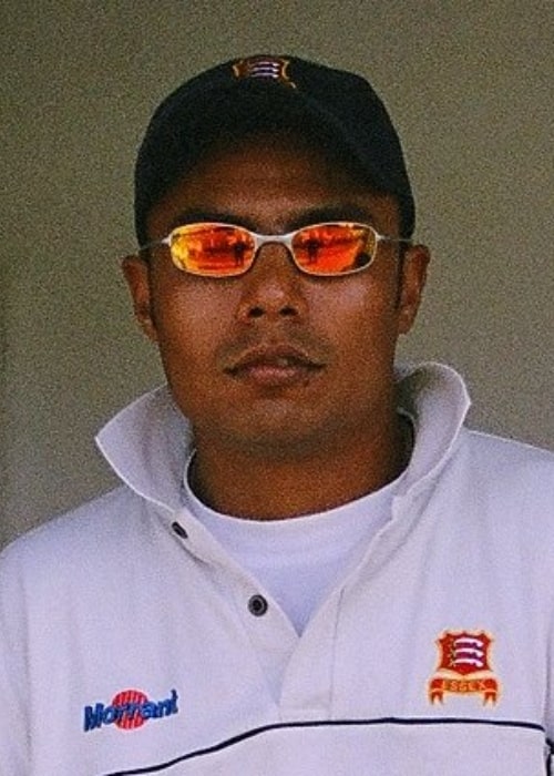 Danish Kaneria as seen in a close up picture taken in the past